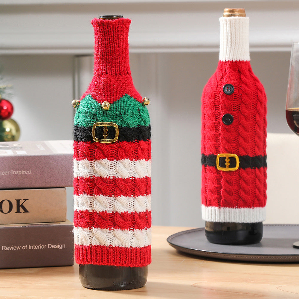 Christmas Wine Bottle Cover(2pcs)
