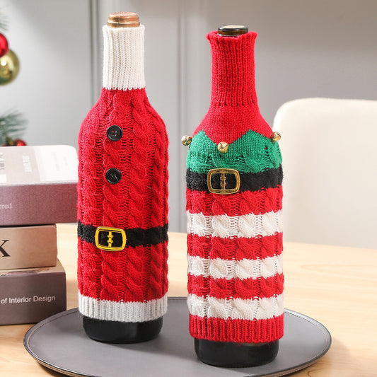 Christmas Wine Bottle Cover(2pcs)