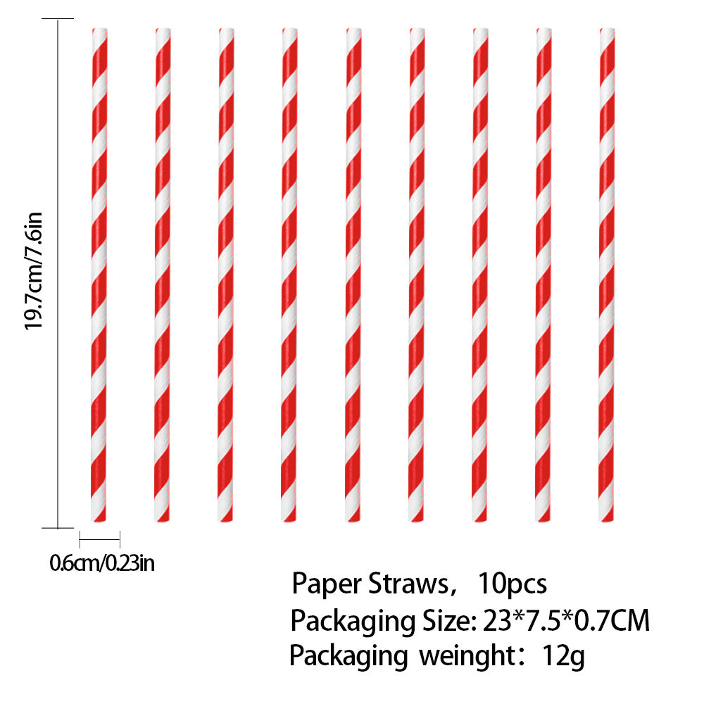 Christmas Party Festival Supplies: Paper Plates, Cups, Paper Towels, Table Decorations & Tableware