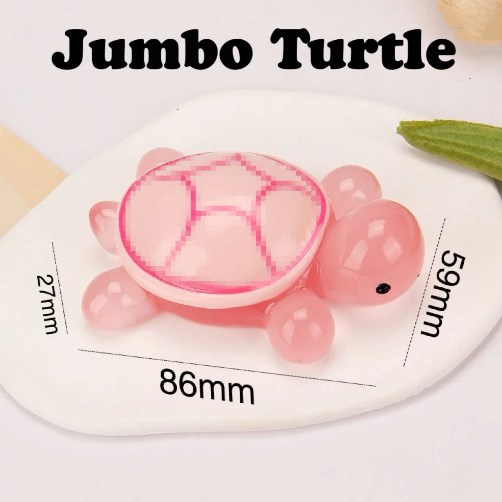 Jumbo Size Turtle(Glow) 86mm*58mm (Grandpa)